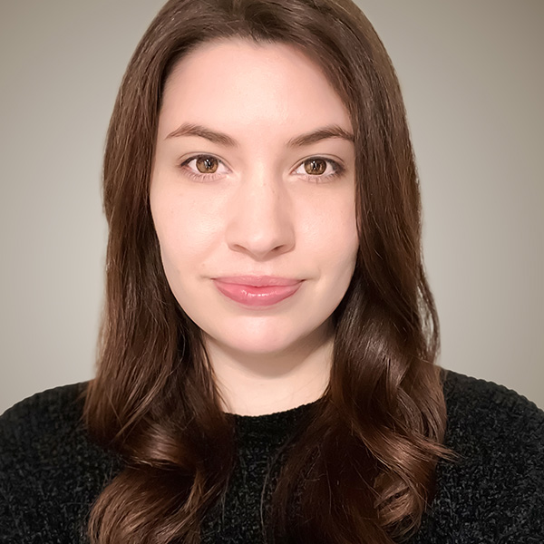 A photo of AuditWorks Audit Processing Assistant and Graphic Designer Holly Salisbury